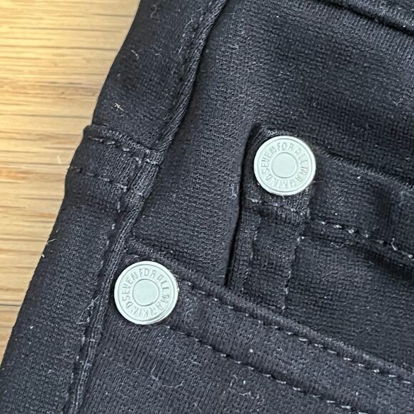 7 for All Mankind 5-Pocket Leggings - Size 27 - Picture 2 of 7
